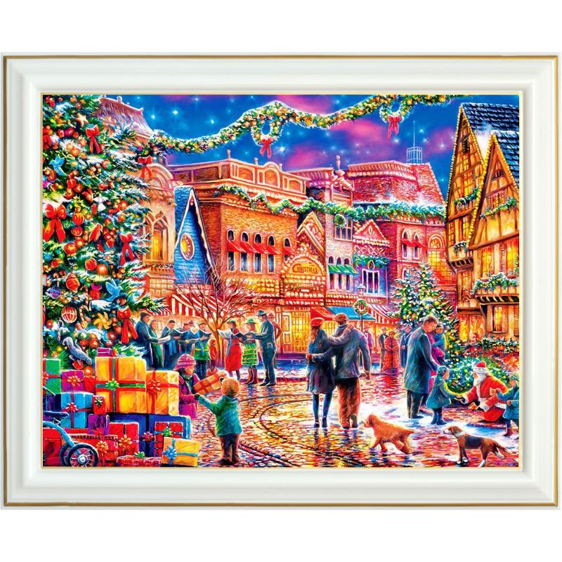 Broderie diamant - Agitation de Noël