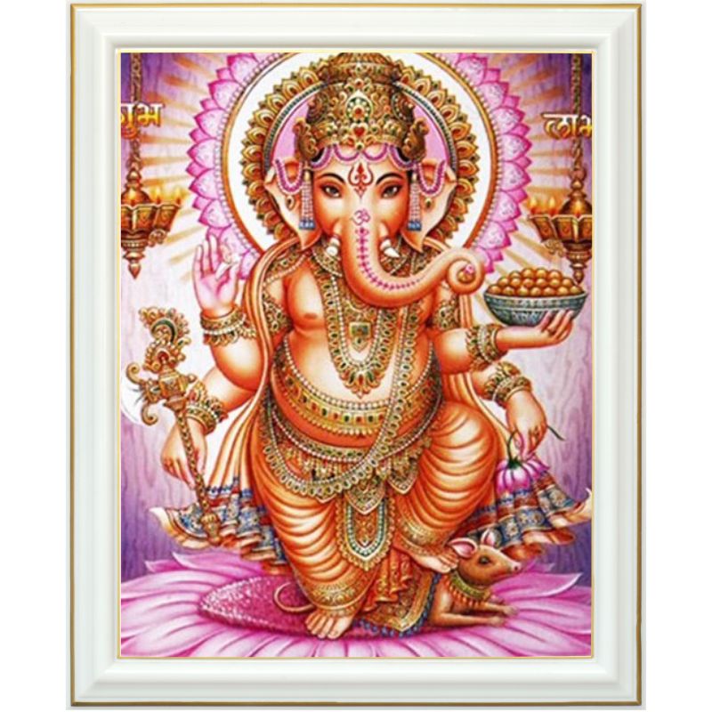 Broderie diamant - Incarnation Ganesh