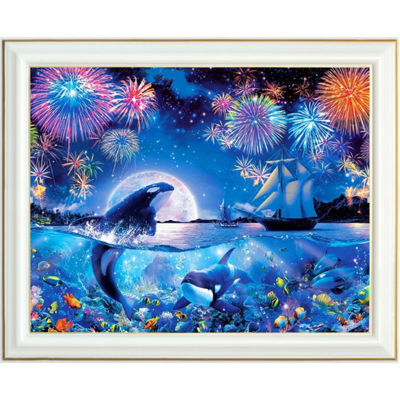Diamond painting AB - Magie marine