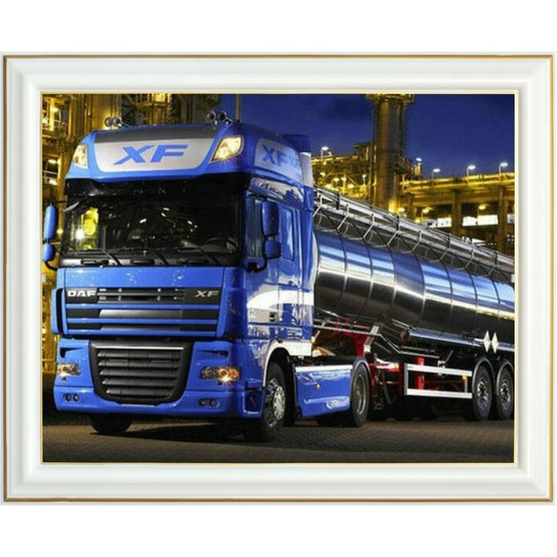 Tableau diamant - Camion citerne
