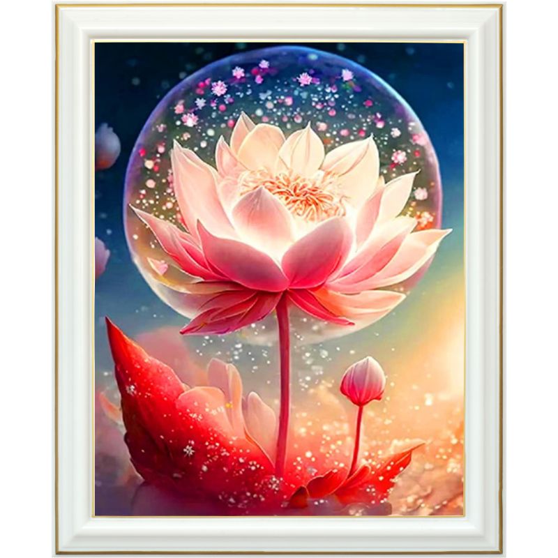 Diamond painting AB - Fleur de lotus