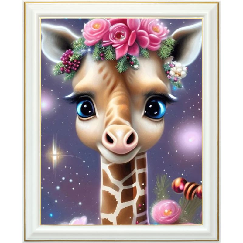Diamond painting AB - Petite girafe