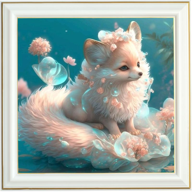 Diamond painting AB - Renard fantastique