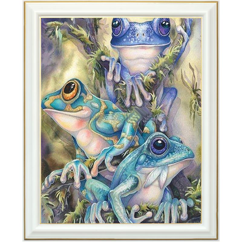 Diamond painting - Trio aquatique