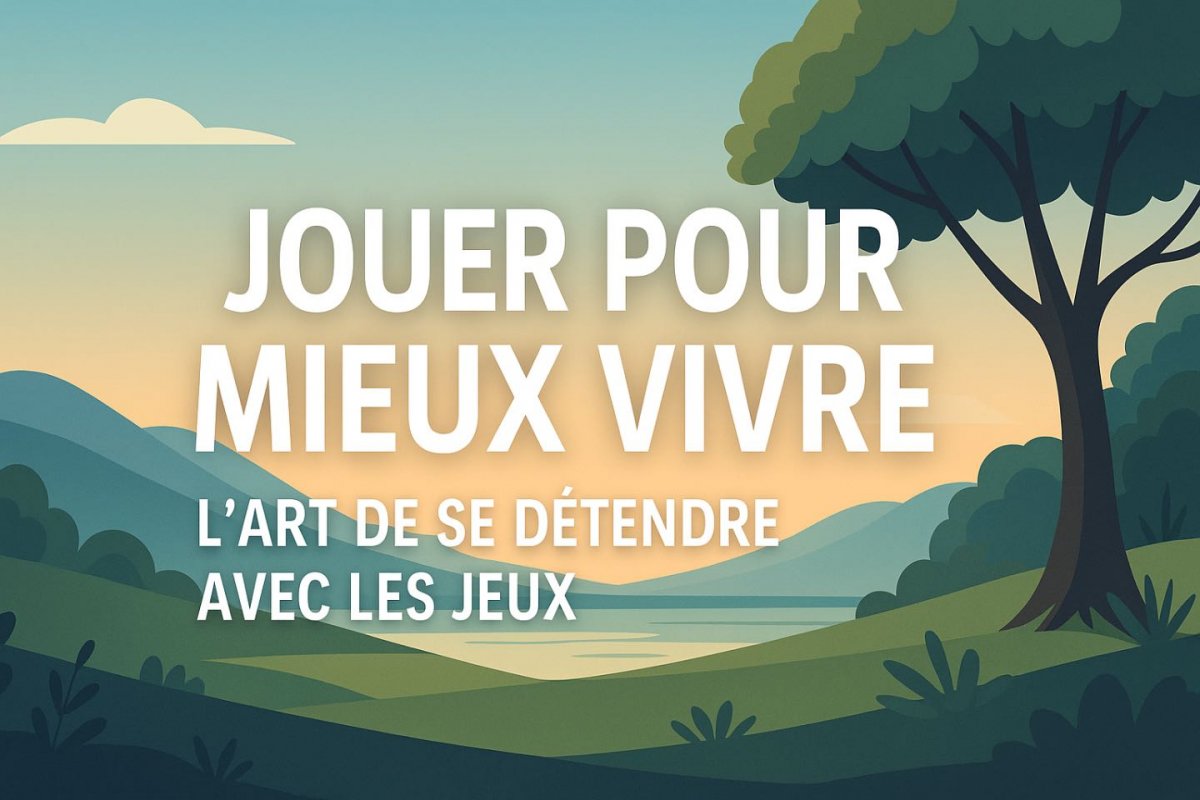 Jouer pour mieux vivre : l'art de se détendre avec les jeux