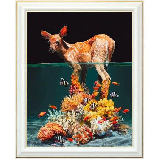 Broderie diamant - Biche d'amour