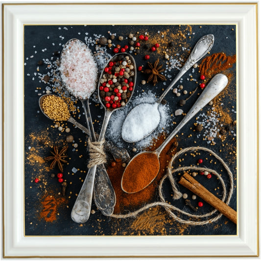 Broderie diamant - Assaisonnement