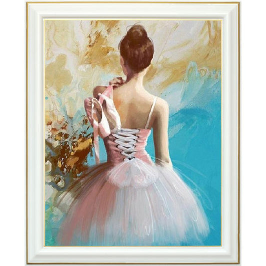 Broderie diamant - Danseuse étoile