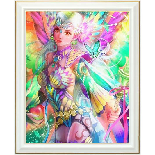 Broderie diamant - Fée fantastique