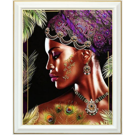 Broderie diamant - Beauté Africaine