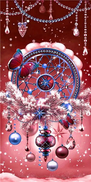 Broderie diamant XXL - Attrape-rêves de Noël