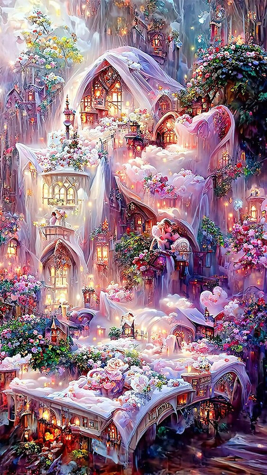 Diamond painting XXL - Palais féérique