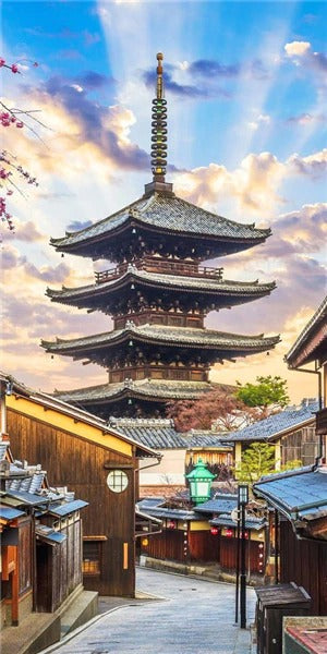 Diamond painting XXL - Temple du Japon