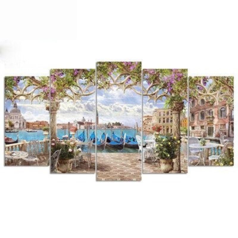 Broderie Diamant XXL Multi-panneau - Venise