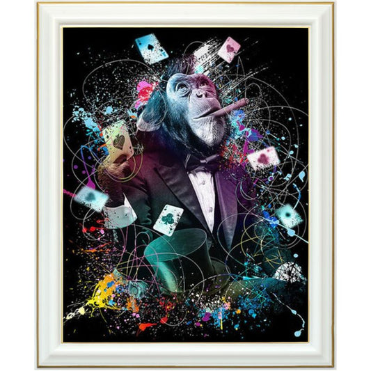 Peinture diamant - Singe de Las Vegas