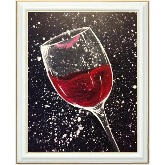 Broderie diamant - La fête du vin