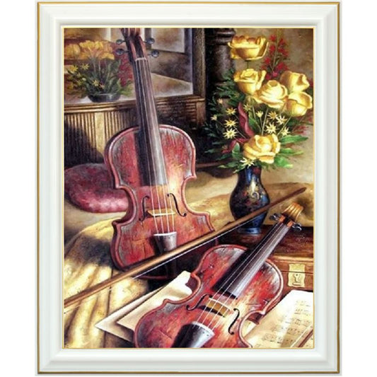 Diamond painting - Violons