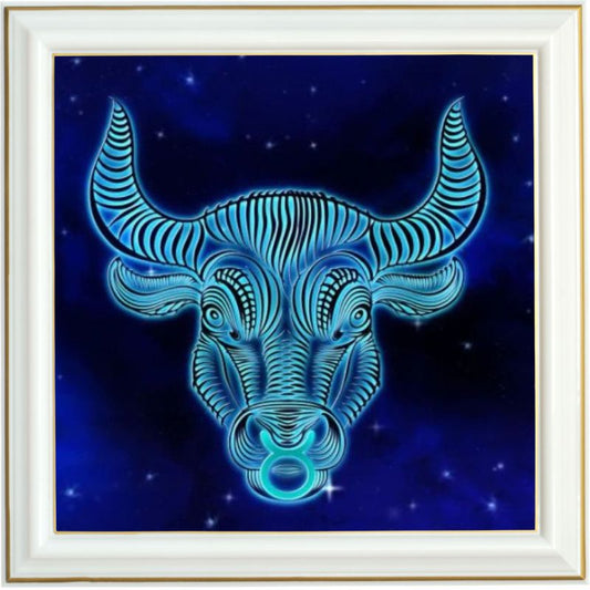 Peinture diamant - Signe du taureau