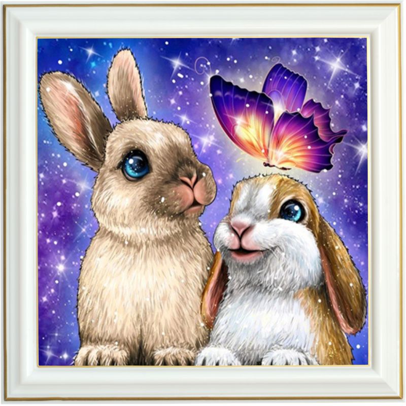 Diamond painting AB - Amour printanier