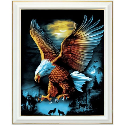 Diamond painting - Aigle royal