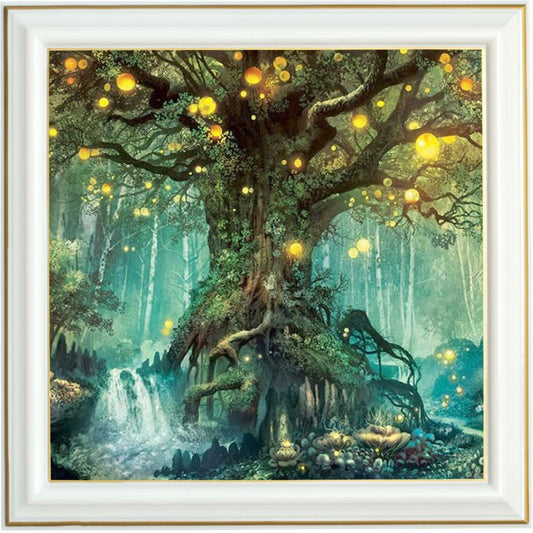 Broderie diamant - Arbre fantastique