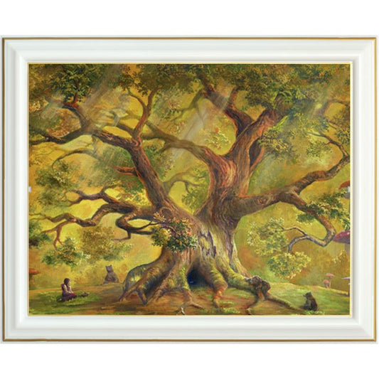 Broderie diamant - Arbre millénaire