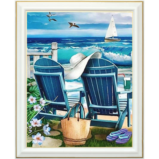 Diamond painting - Week-end en Bretagne