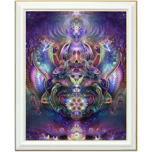 Diamond painting - Bouddhisme sacré