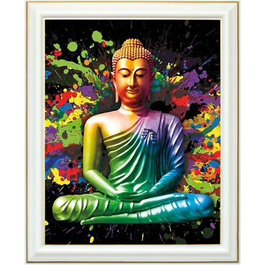 Diamond painting - Bouddha éclat de peinture