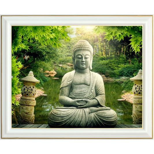 Diamond painting - Jardin de Bouddha