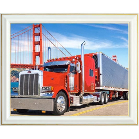 Diamond painting - Camion à San Francisco