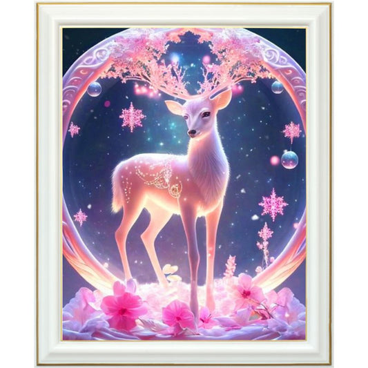 Diamond painting AB - Cerf nordique