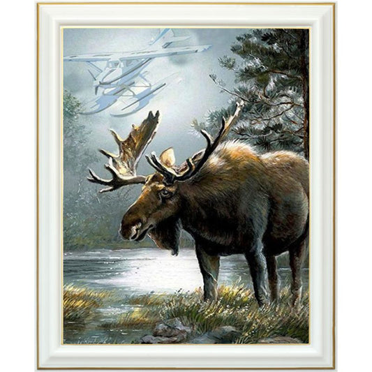 Peinture diamant - Cerf