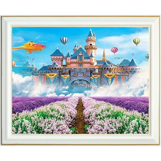 Broderie diamant - Château des lillas