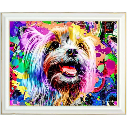 Diamond painting - Yorkshire multicolore