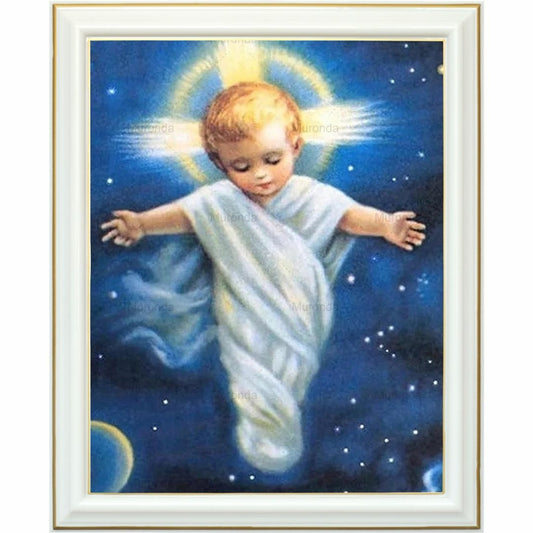 Broderie diamant - Divin enfant