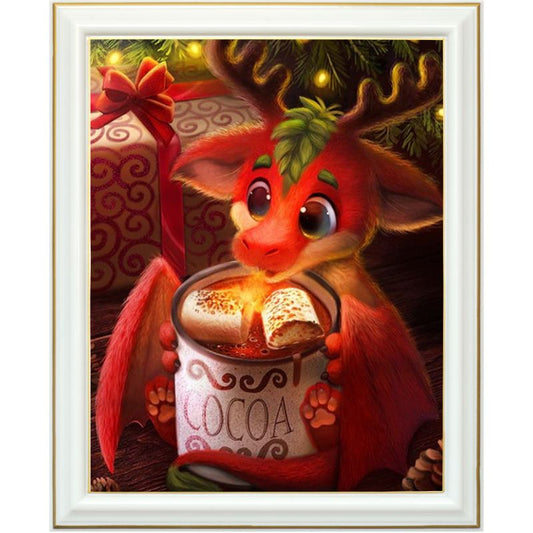 Diamond painting - Bébé dragon