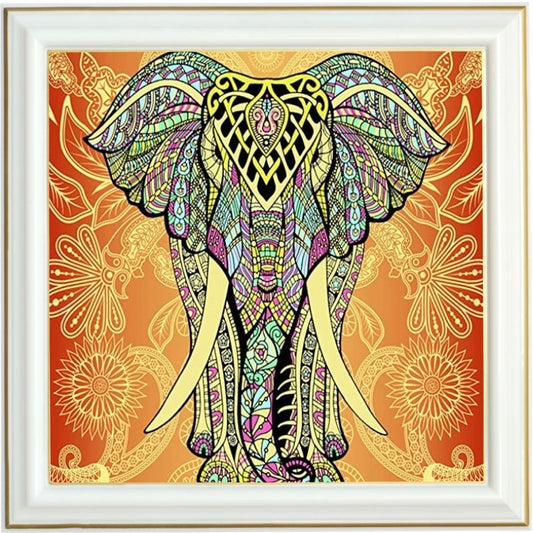 Diamond painting - Éléphant mandala