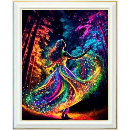 Diamond painting AB - Danse nocturne