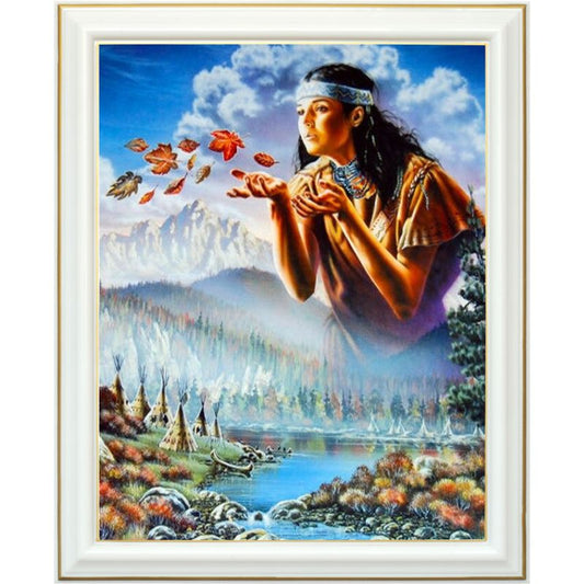 Broderie diamant - Cherokee