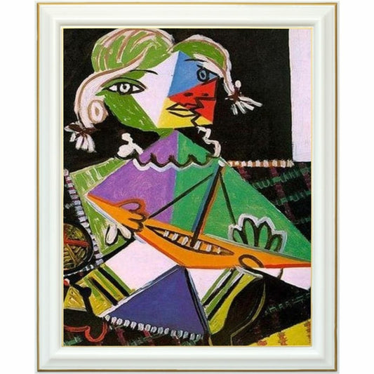 Diamond painting - Fille à la Poupée par Picasso
