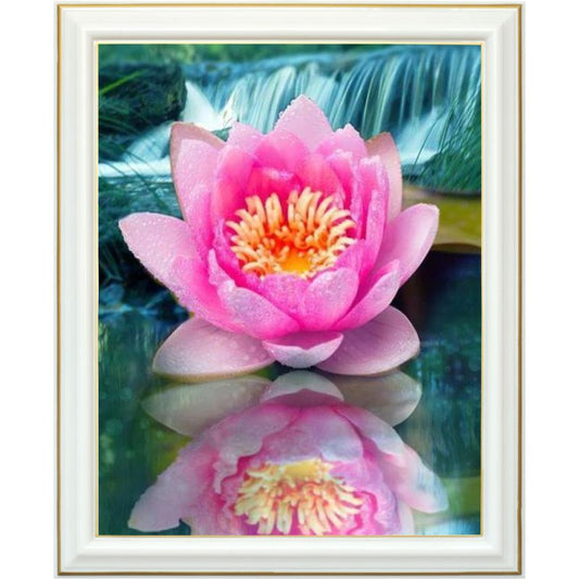 Diamond painting - Fleur de lotus