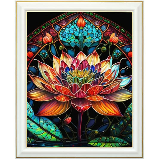 Kit diamond painting - Fleur de vie éternelle