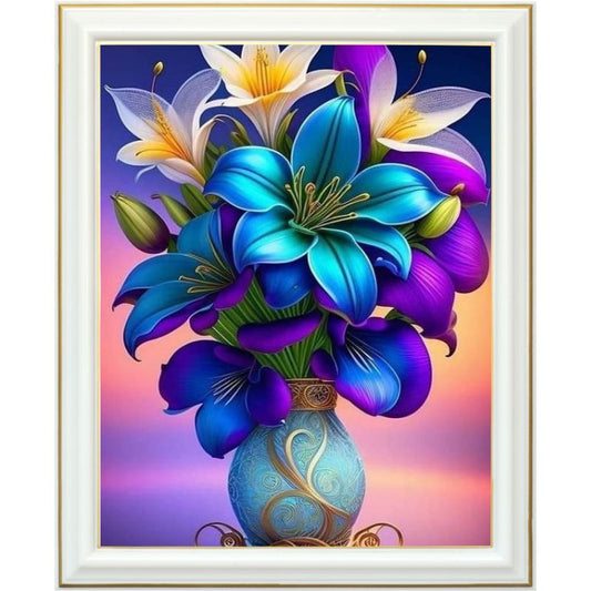 Diamond painting AB - Fleur de lys