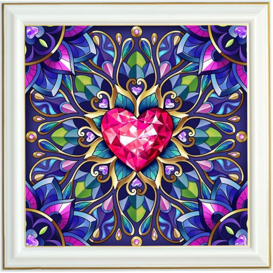 Broderie diamant - Fleur de vie