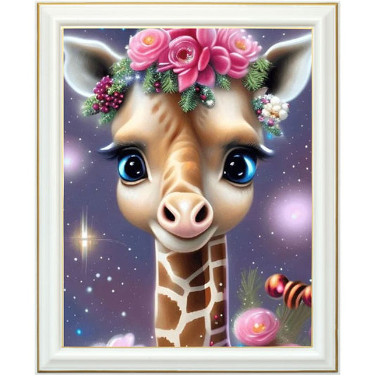 Diamond painting AB - Petite girafe