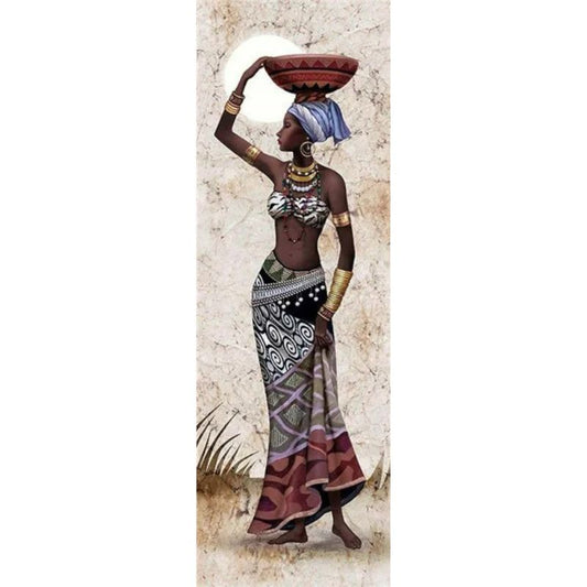 Diamond painting Grand format - La femme au vase