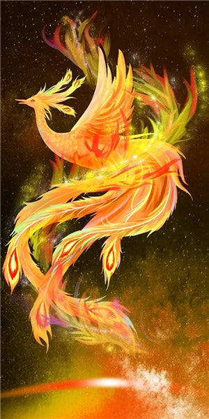 Diamond painting XXL - Phénix