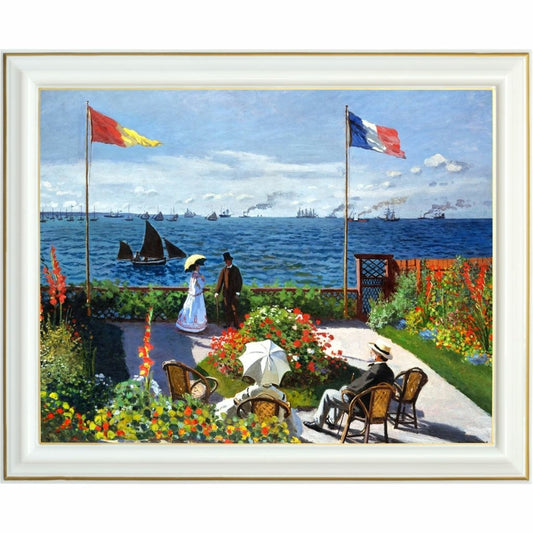 Diamond painting - Jardin à Sainte-Adresse - Monet