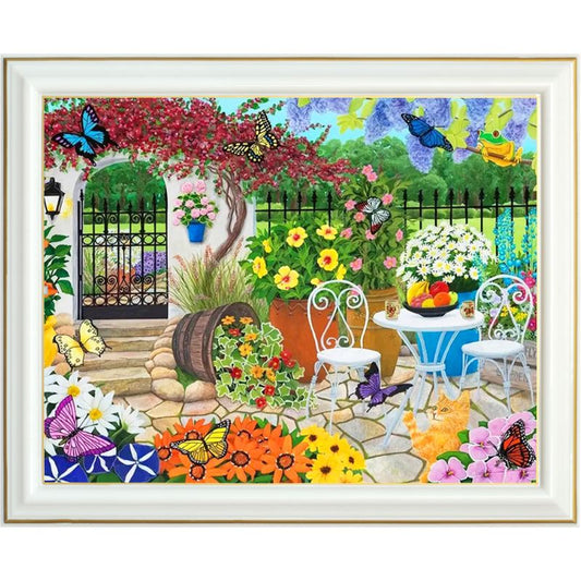 Diamond painting AB - Éclat floral